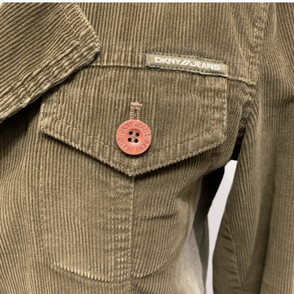 DKNY Corduroy Jacket Sz M - Picture 12 of 14